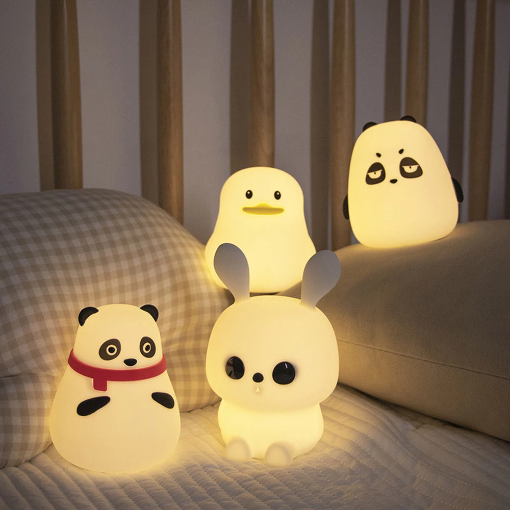 Silicone Animal Night Lights Silicone Animal Night Lights